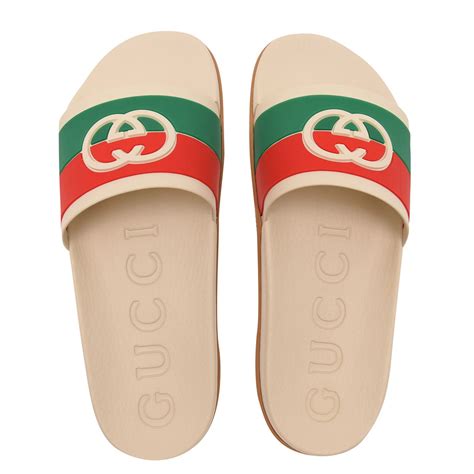 gucci web slides black|Gucci slides flannels.